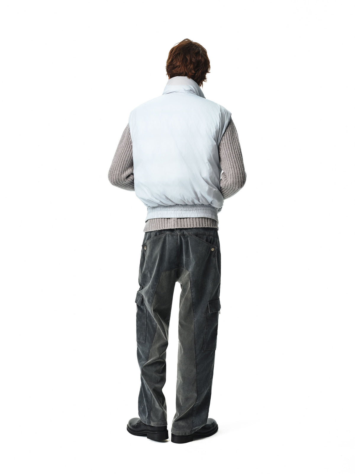 Pale Blue Down Vest — image 14