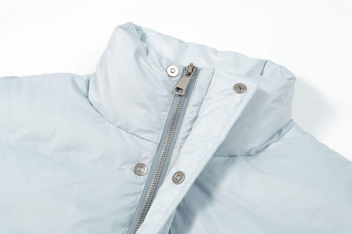 Pale Blue Down Vest — image 15
