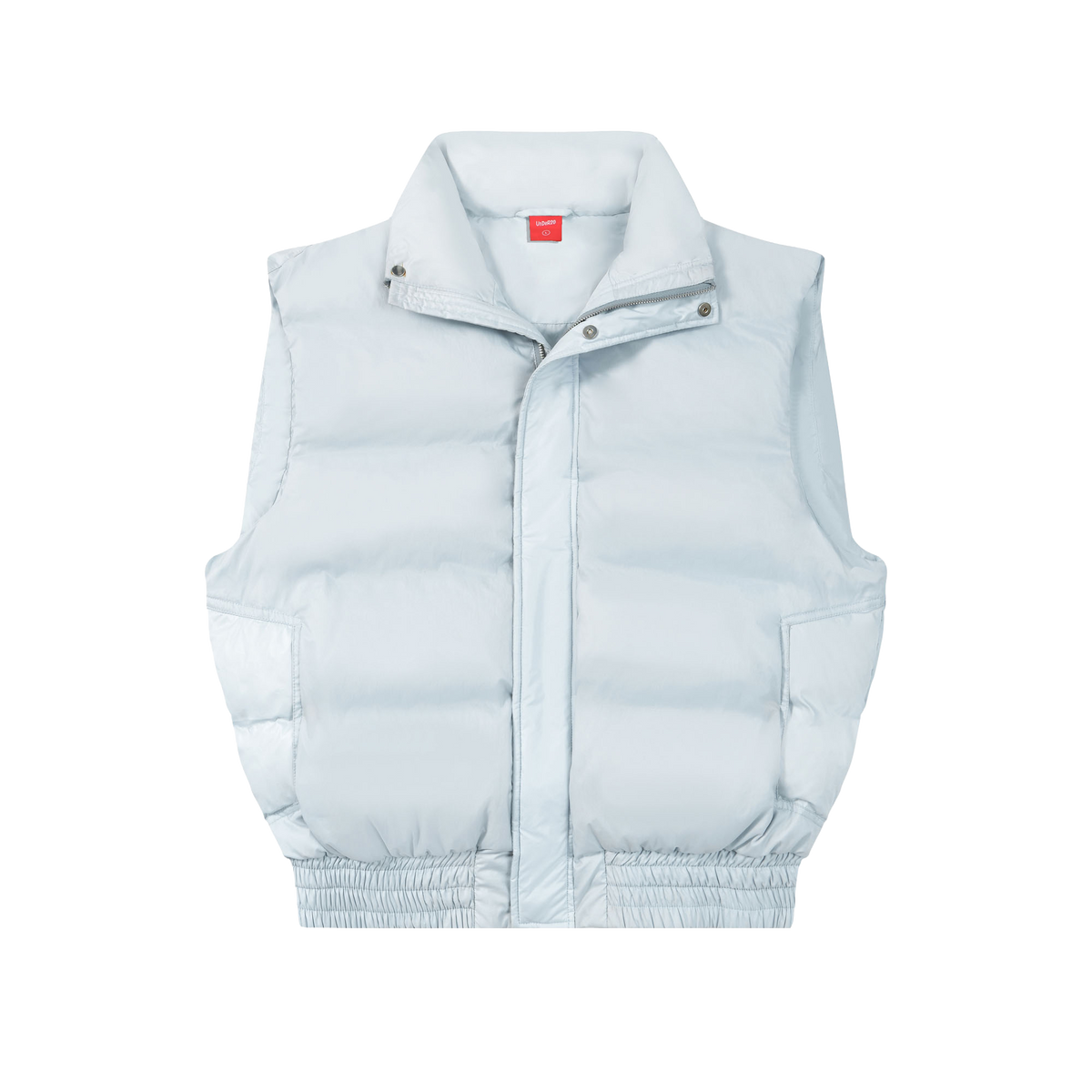 Pale Blue Down Vest — image 2