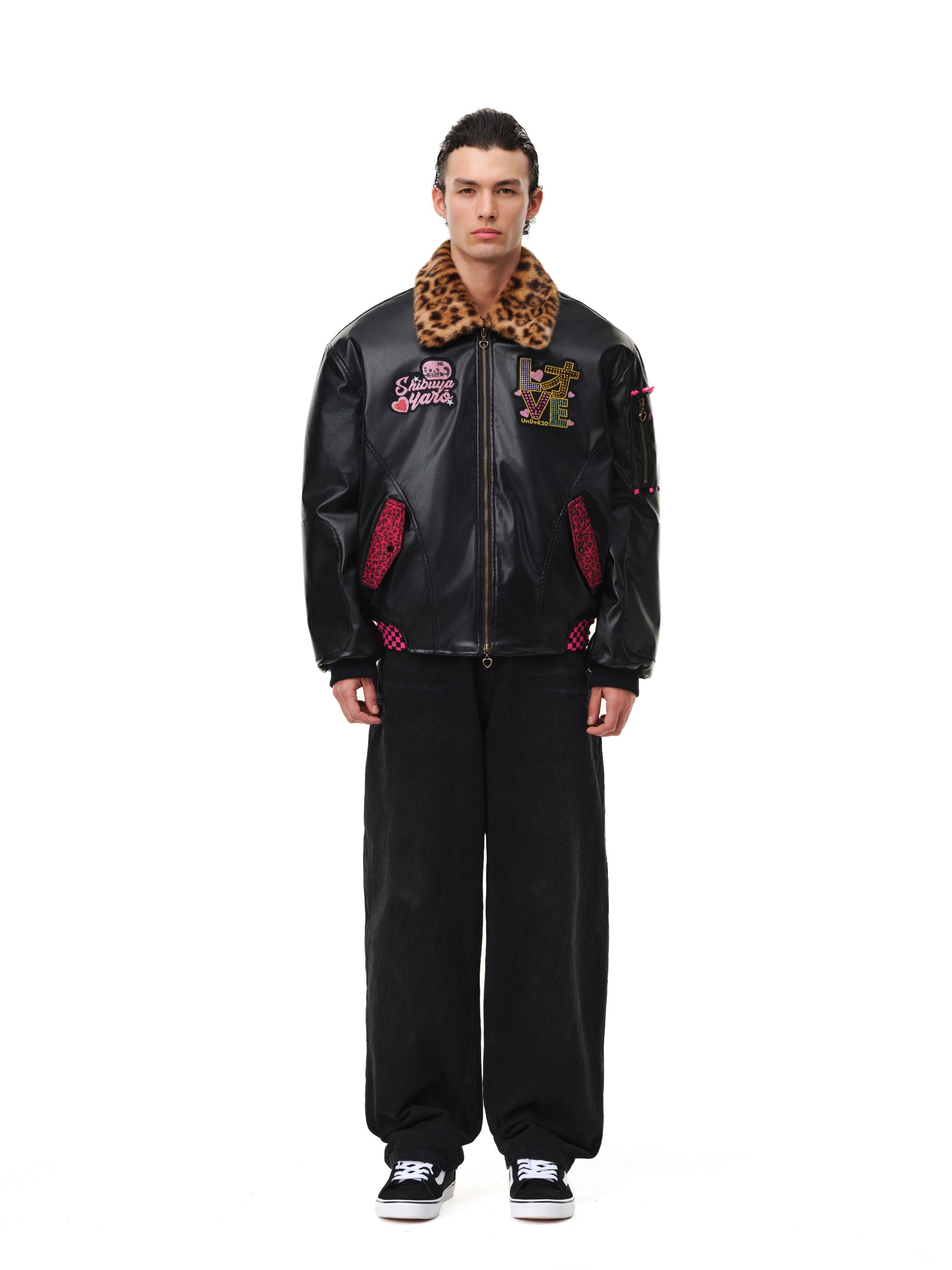 Shibuya Yaro Leather Jacket – UnDeR20 Online Store