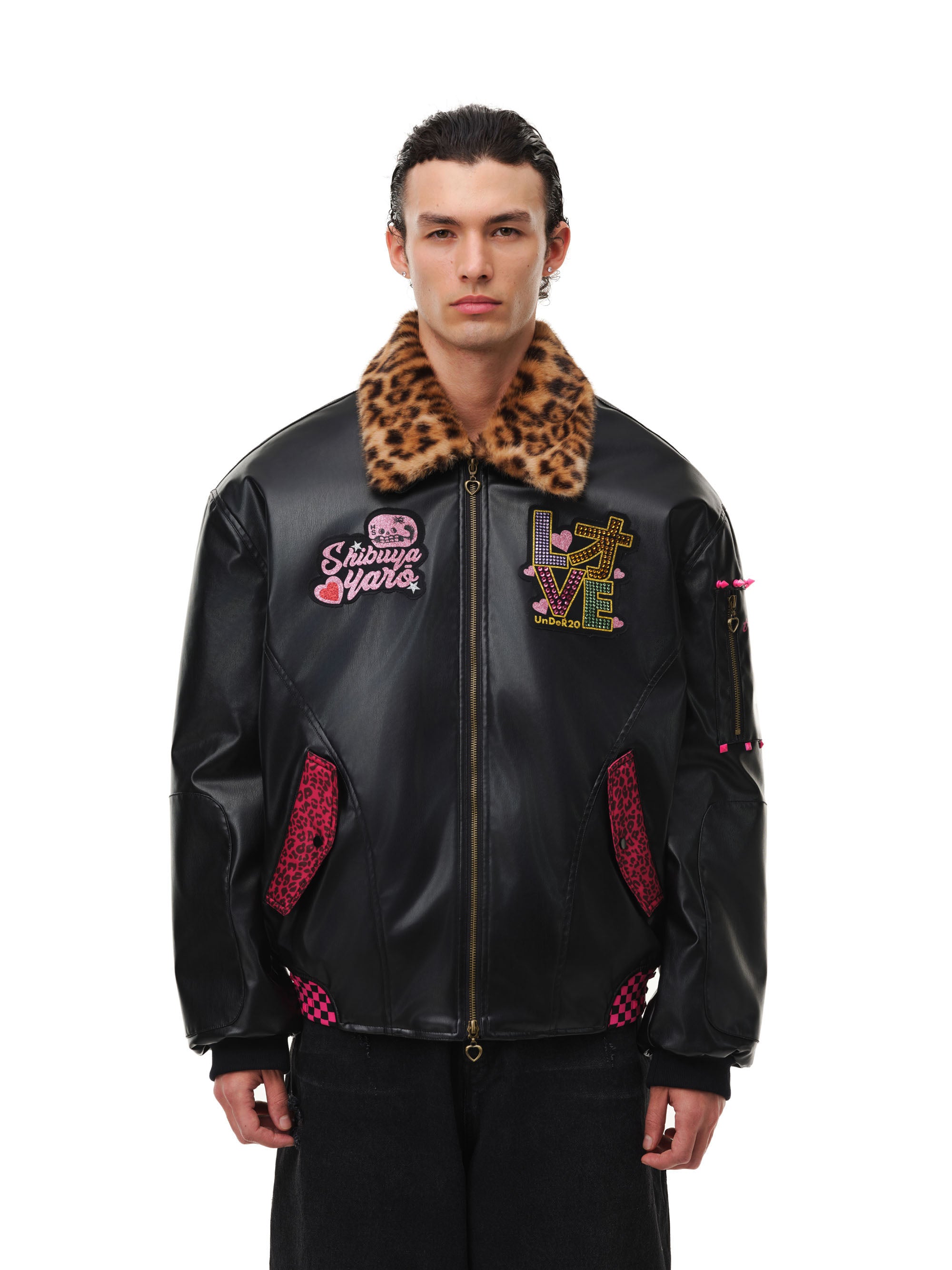 Shibuya Yaro Leather Jacket – UnDeR20 Online Store