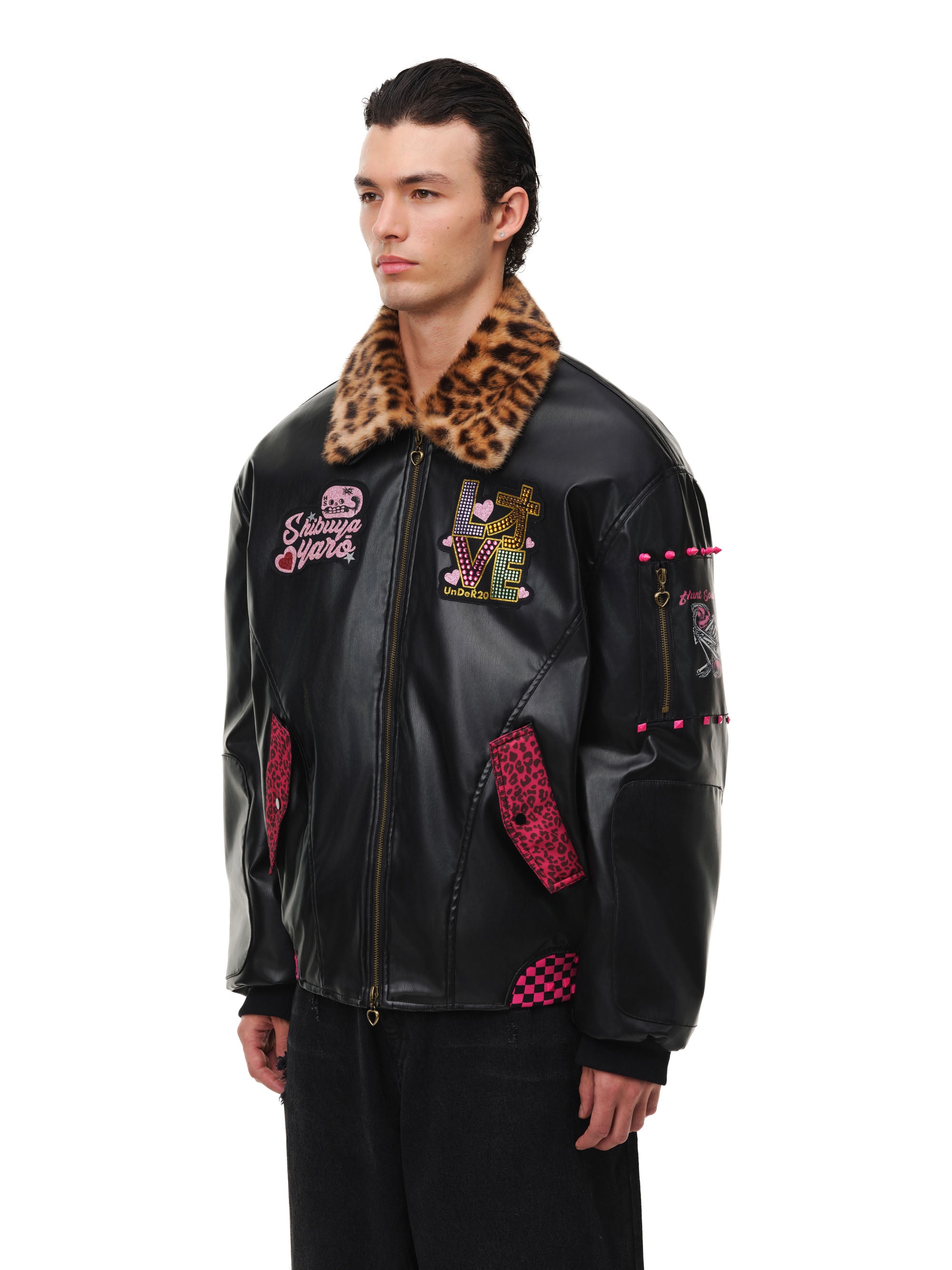 Shibuya Yaro Leather Jacket – UnDeR20 Online Store