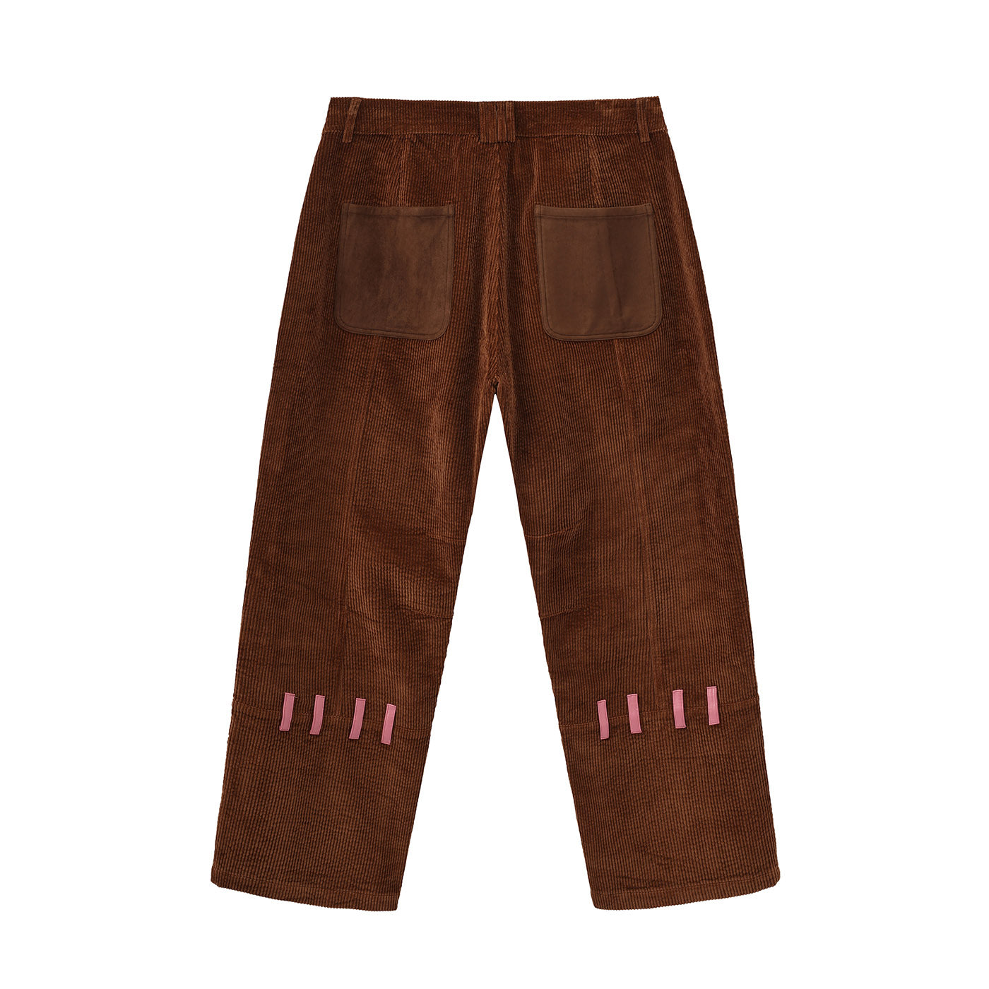 UnDeR20 “Pink Heart” Corduroy Work Pants – UnDeR20 Online Store