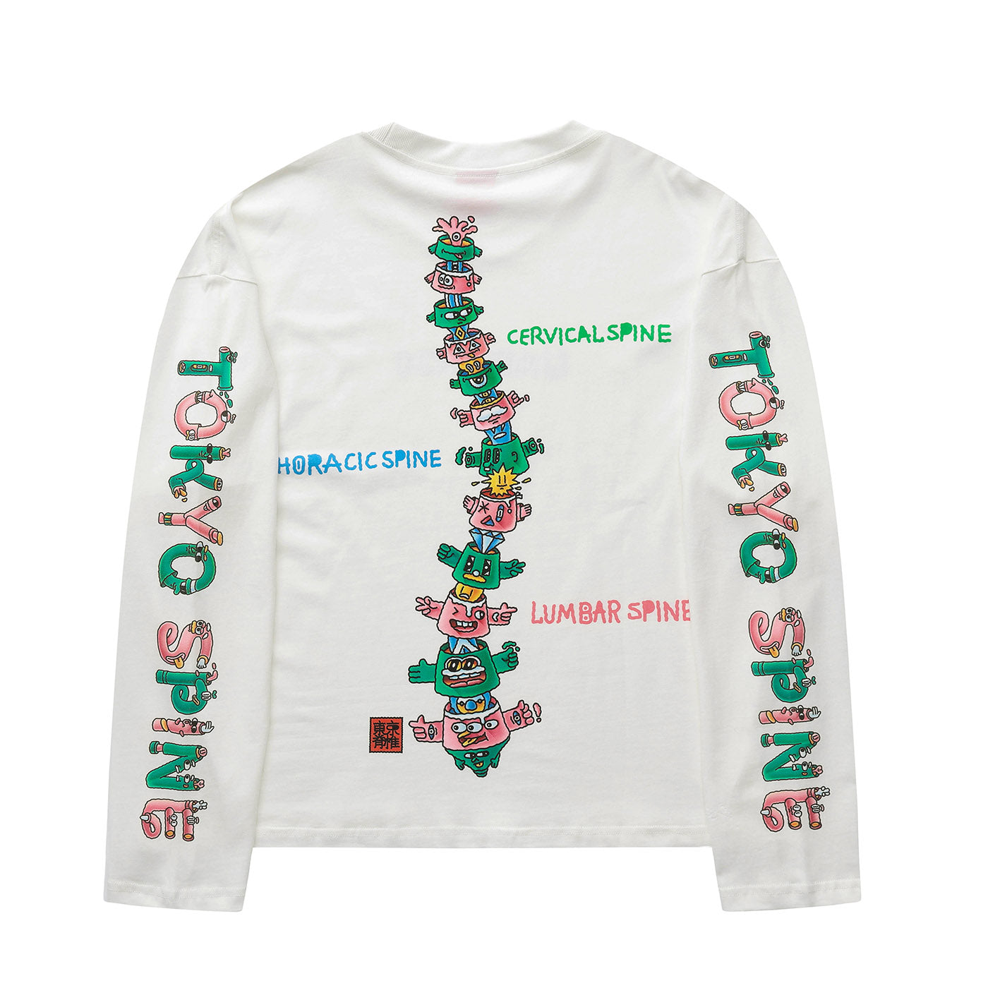 UnDeR20 × Shrek.su Tokyo Spine 7.0 Long Sleeve T-Shirt