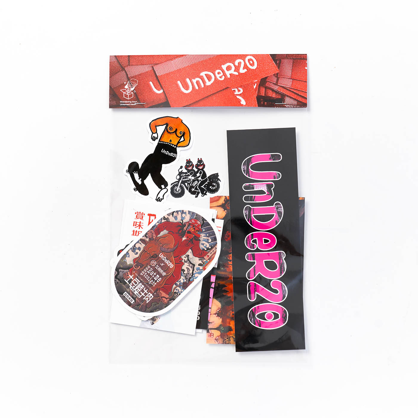 UnDeR20 SS24 Sticker Pack – UnDeR20 Online Store